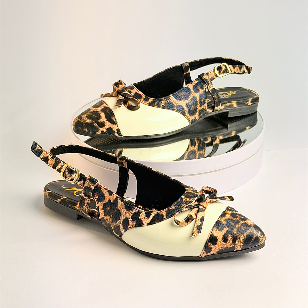 Baletas animal print Milagros Moda