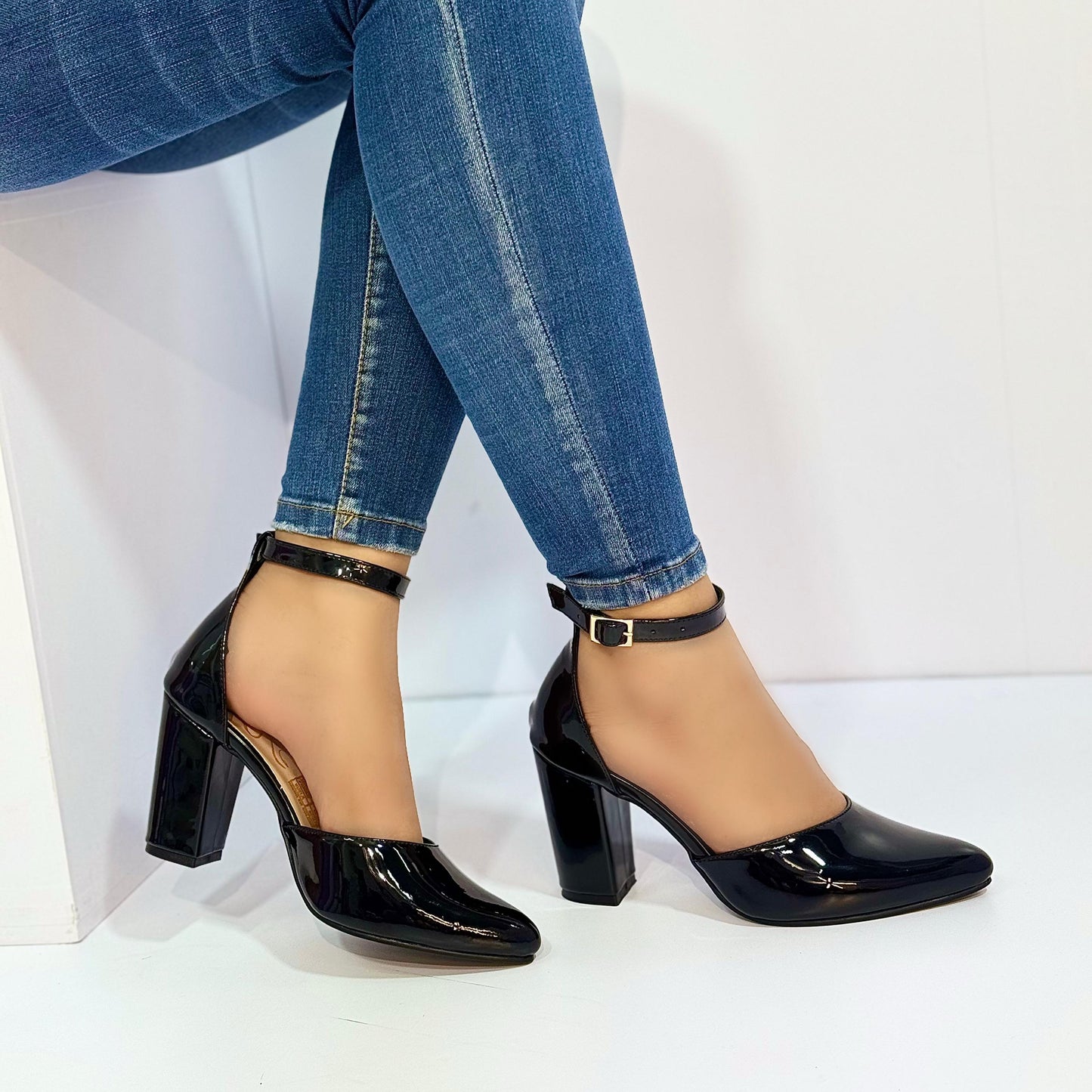 Calzado Mujer Tacón 7.5 REF: 81CH Envió Gratis - Milagros Moda