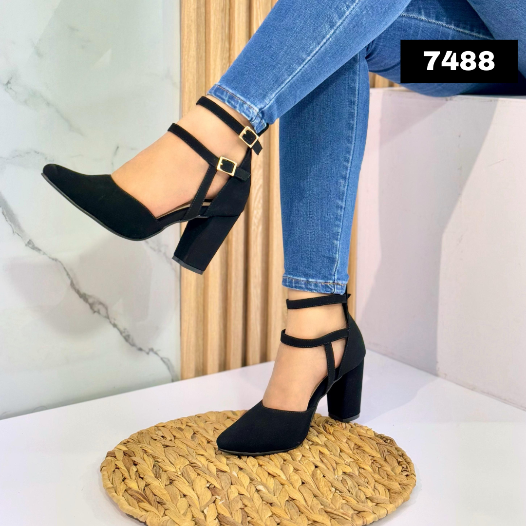 Calzado Mujer Tacón 7.5 REF: 7488 Envió Gratis - Milagros Moda
