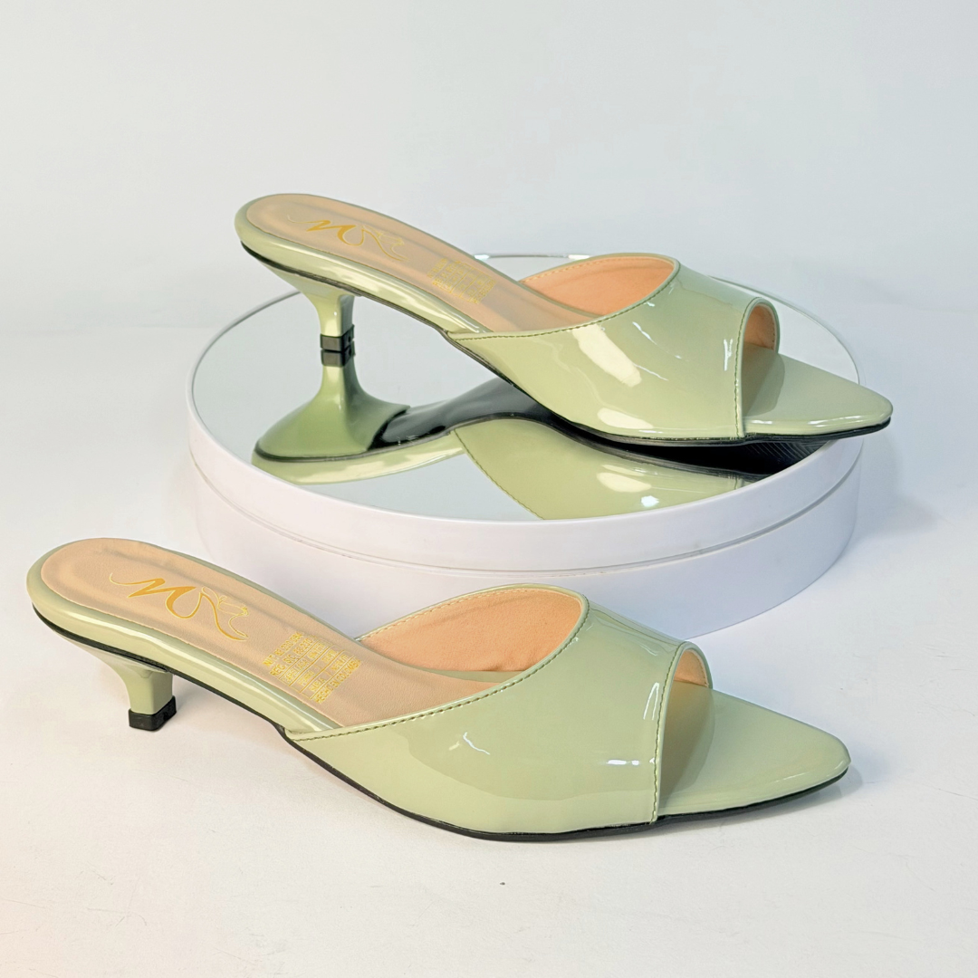 Tacones Verde Oliva Milagros Moda