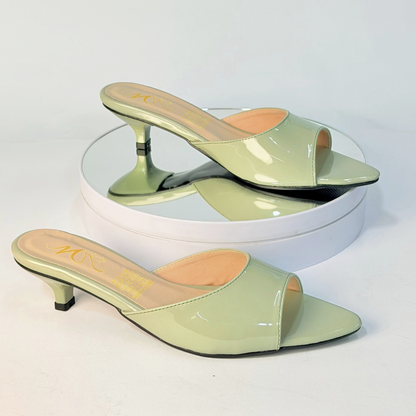Tacones Verde Oliva Milagros Moda