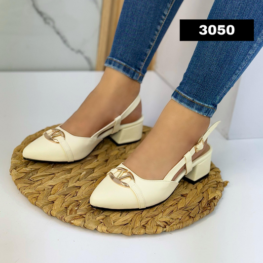 Calzado Mujer Tacón  3.5   REF: 3050  Envió Gratis - Milagros Moda