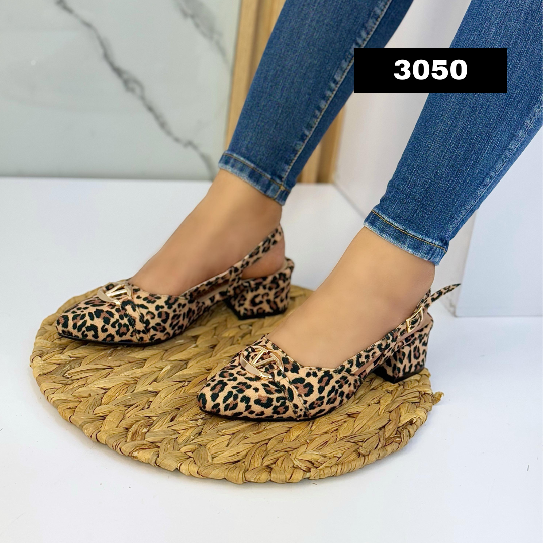 Calzado Mujer Tacón  3.5   REF: 3050  Envió Gratis - Milagros Moda