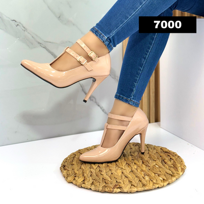 Calzado Mujer Tacón  7.5   REF: 7000  Envió Gratis - Milagros Moda