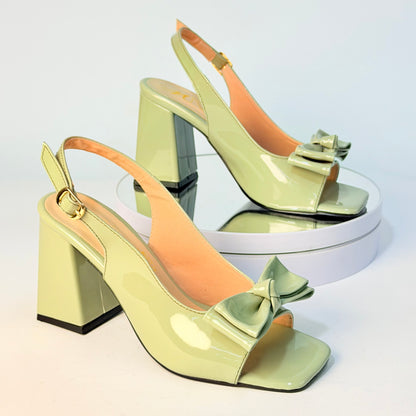 Tacones Verde Oliva Milagros Moda