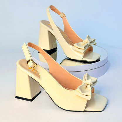 Tacones Blanco Milagros Moda