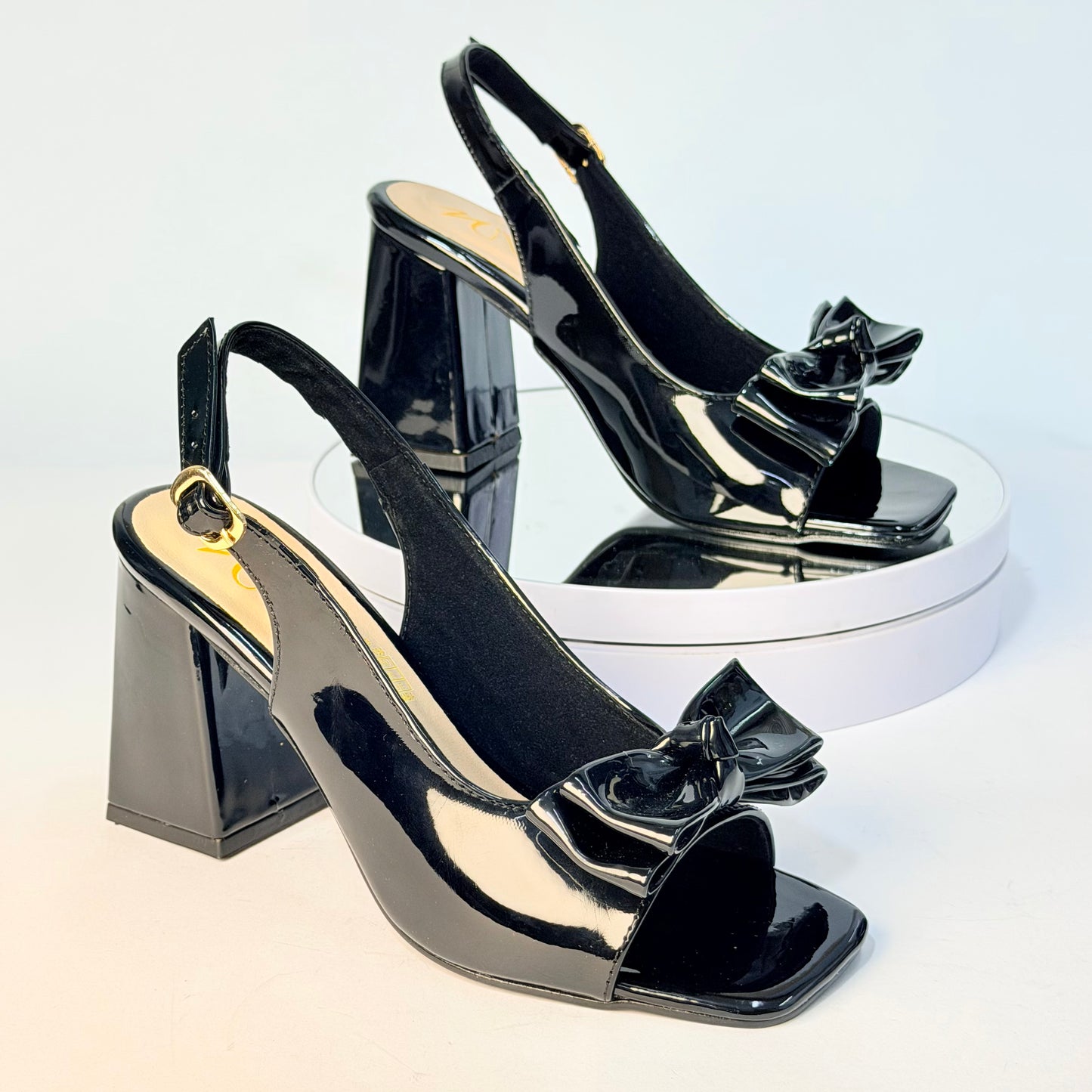 Tacones Negro Milagros Moda