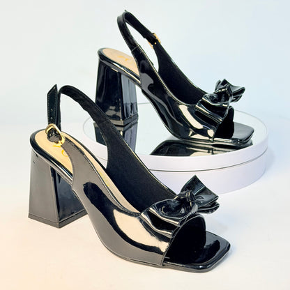 Tacones Negro Milagros Moda