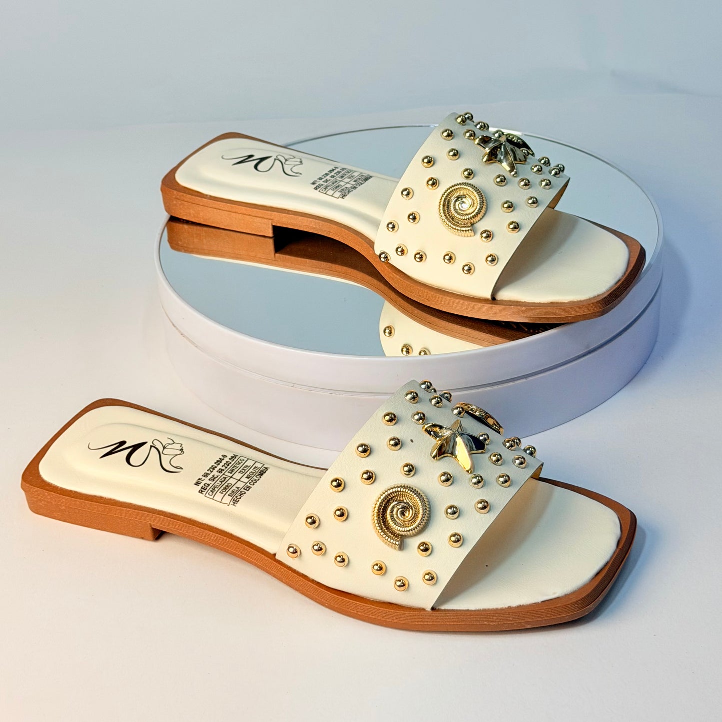 Sandalia Blanco Milagros Moda