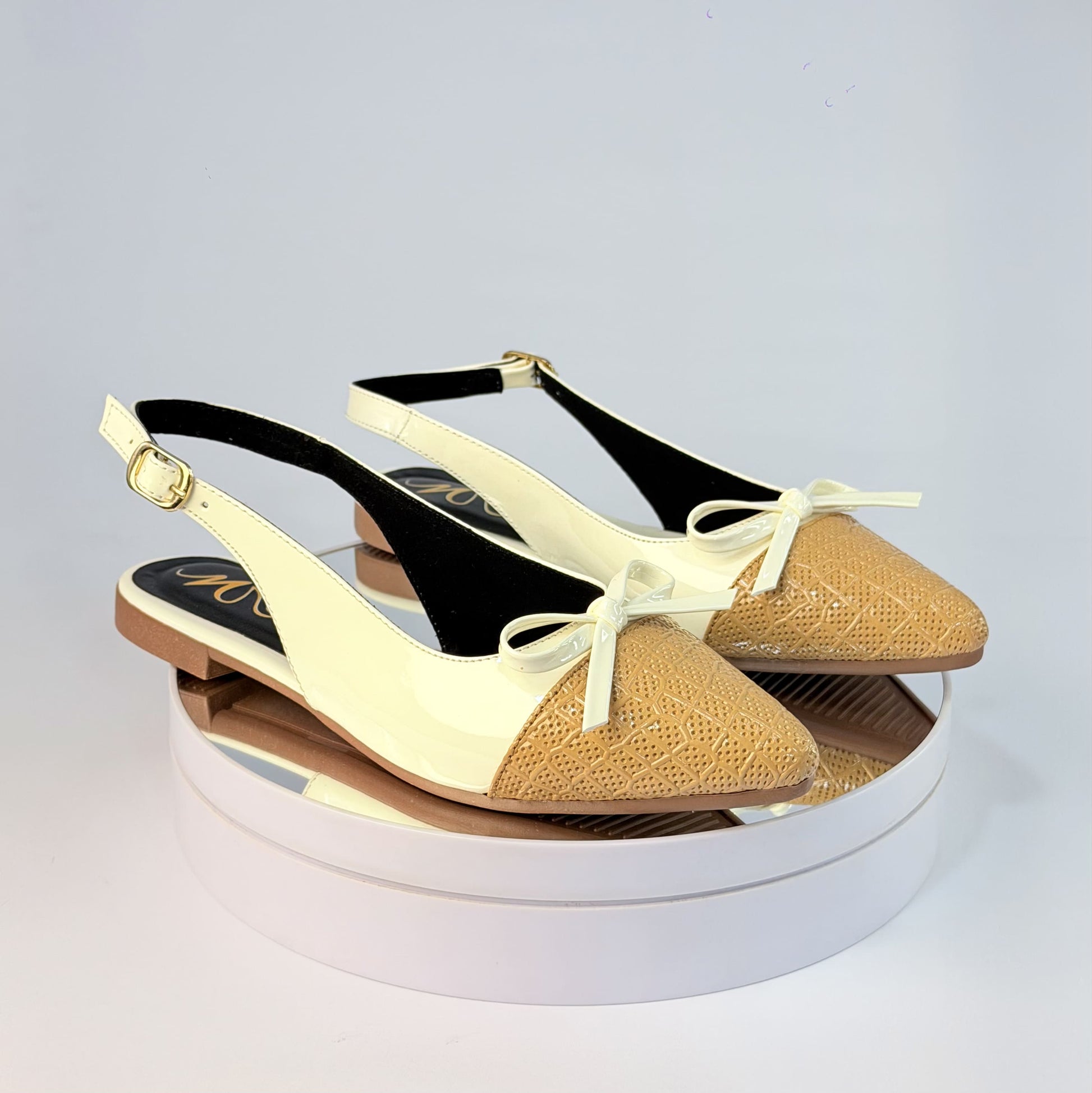 Baletas Blanco Milagros Moda