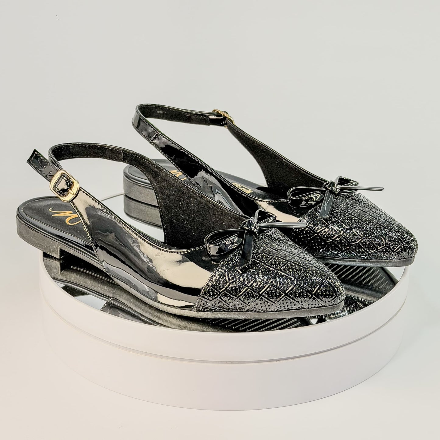 Baletas Negro Milagros Moda