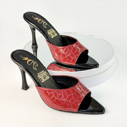 Tacones Rojo Milagros Moda