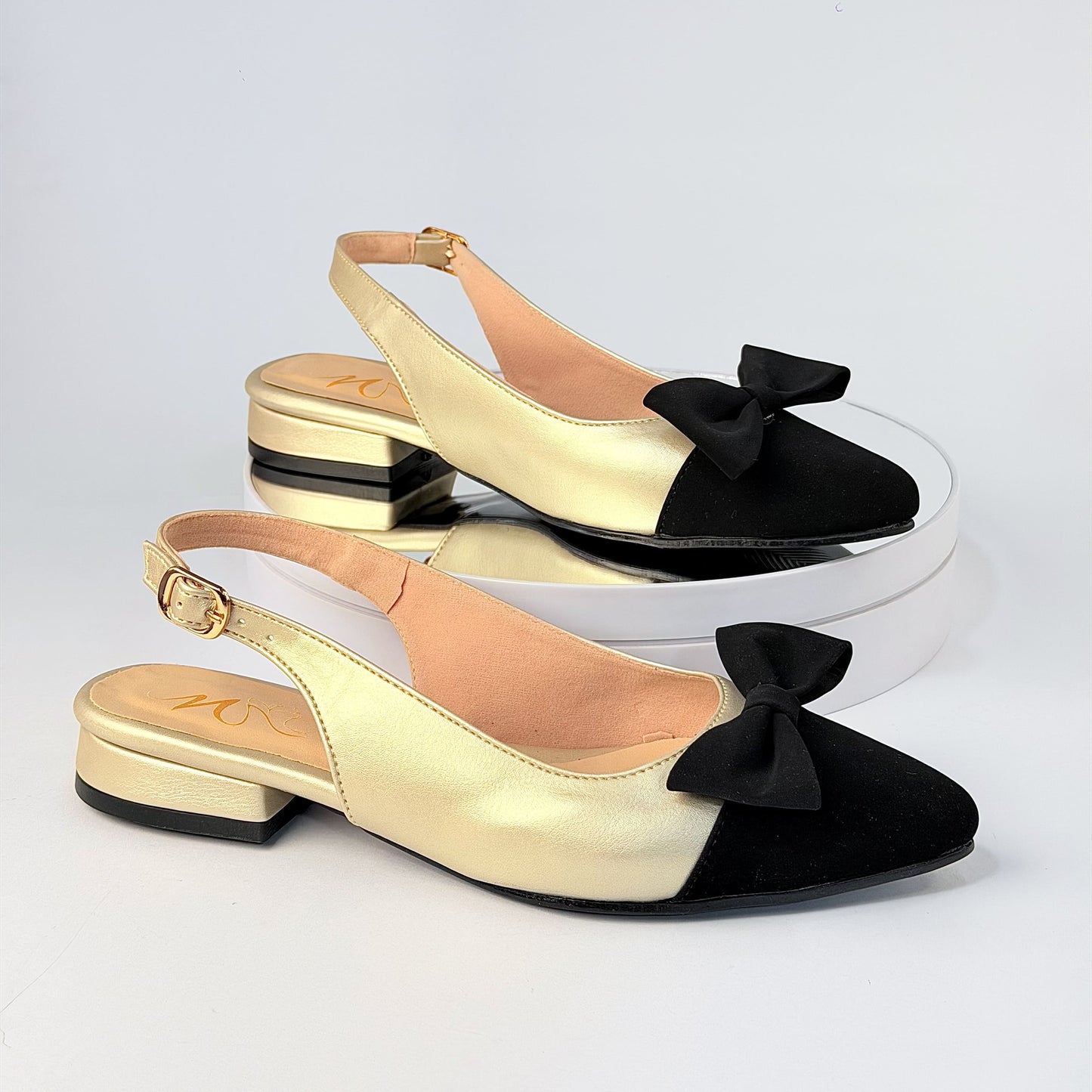 Baletas Champagne Milagros Moda