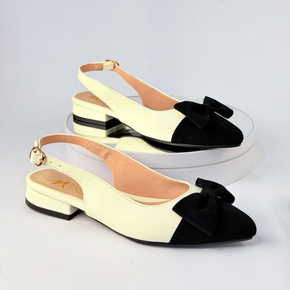 Baletas Blanco Milagros Moda