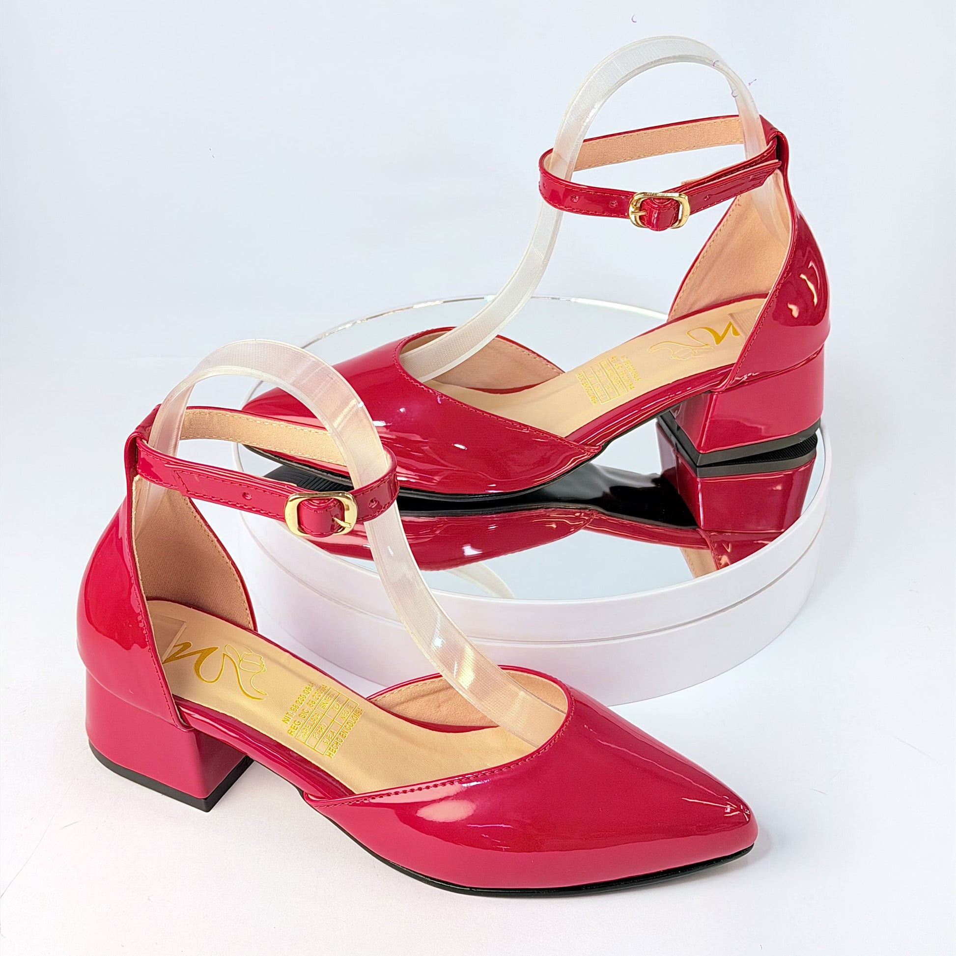Tacones Rojo Milagros Moda