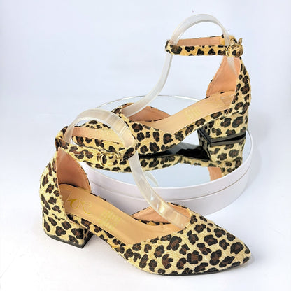 Tacones Animal Print Milagros Moda