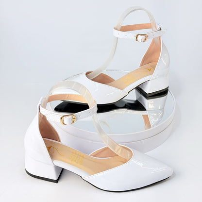 Tacones Blanco Milagros Moda