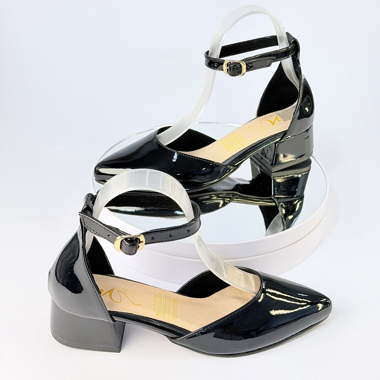 Tacones Negro Milagros Moda