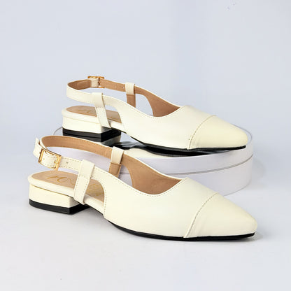 Baletas Blanco Milagros Moda
