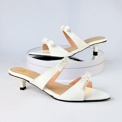 Tacones Blanco Milagros Moda