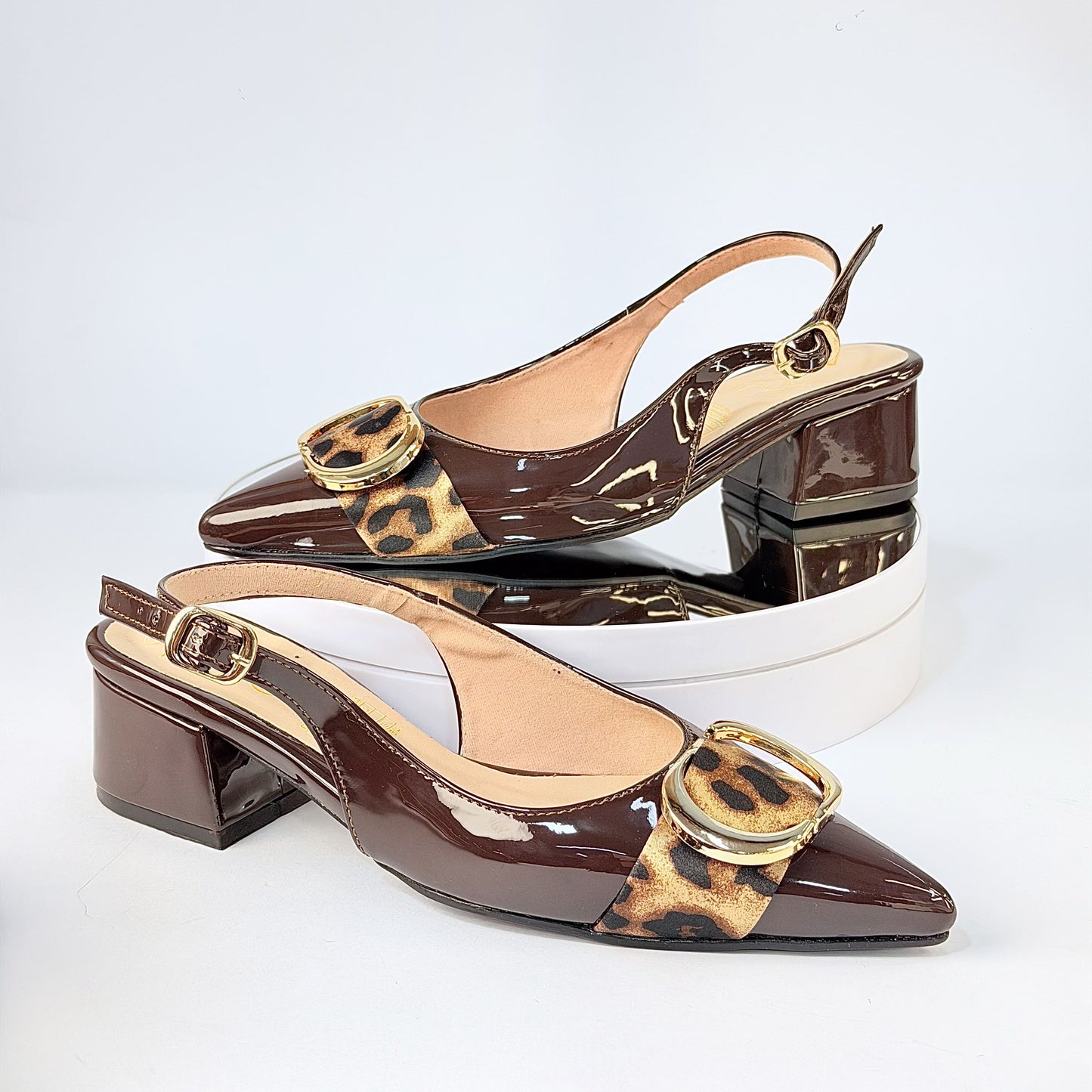 Tacones Café Milagros Moda