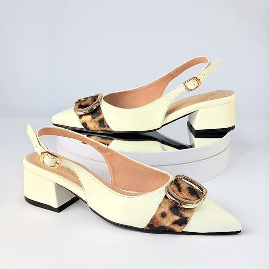 Tacones Blanco Milagros Moda