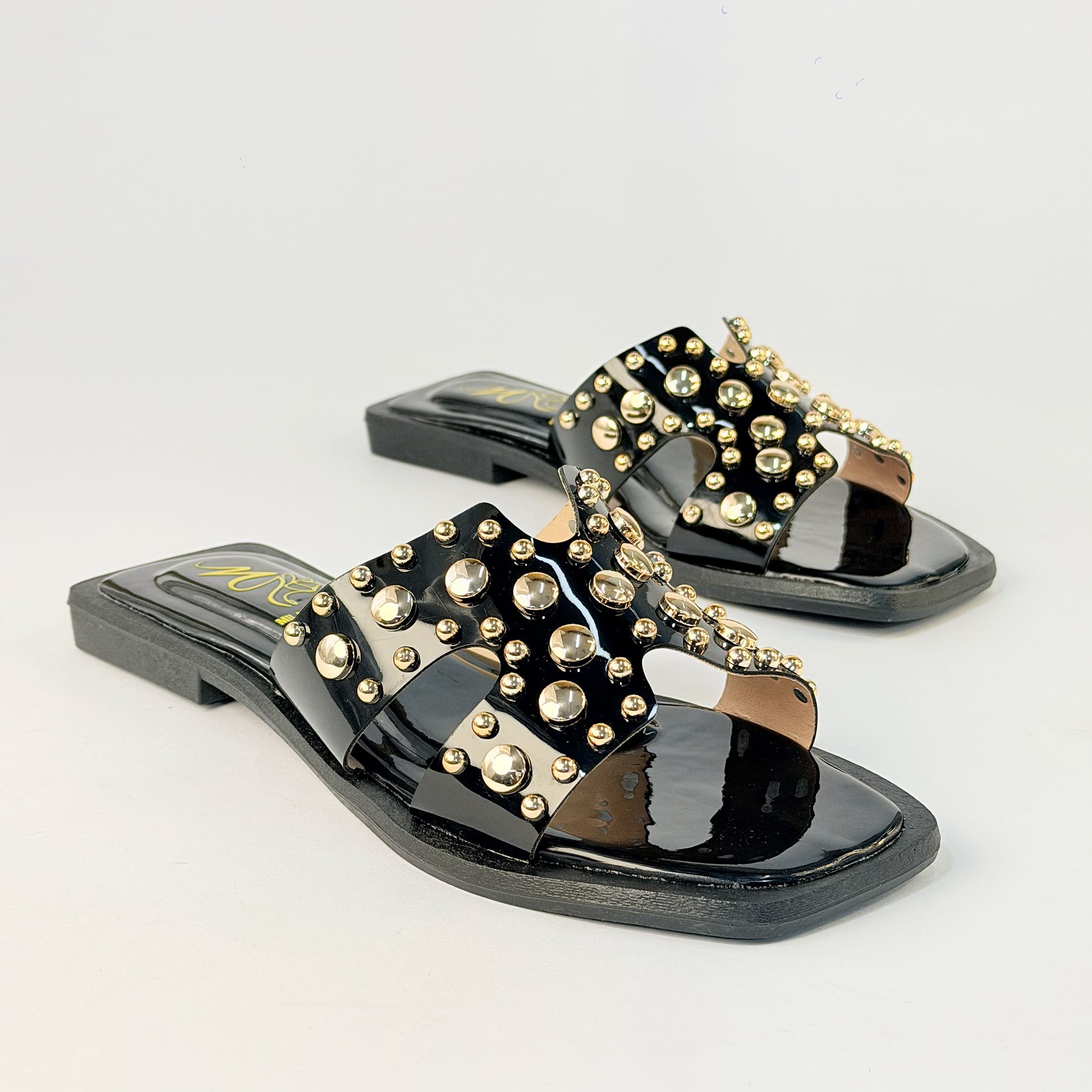 Sandalia Negro Milagros Moda