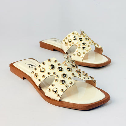 Sandalia Blanco Milagros Moda