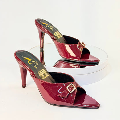 Tacones Vinotinto Milagros Moda