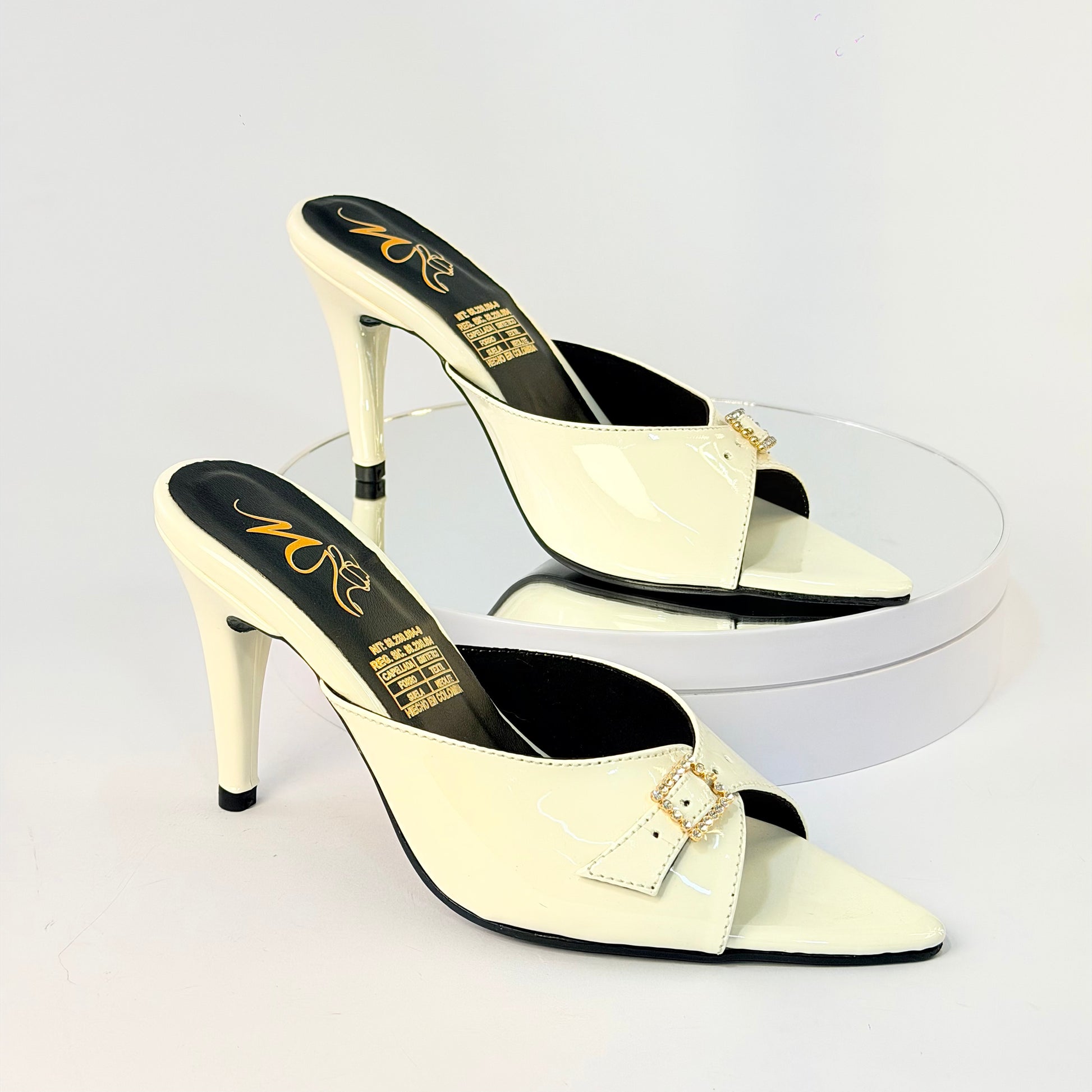 Tacones Blanco Milagros Moda