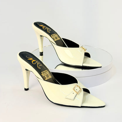 Tacones Blanco Milagros Moda