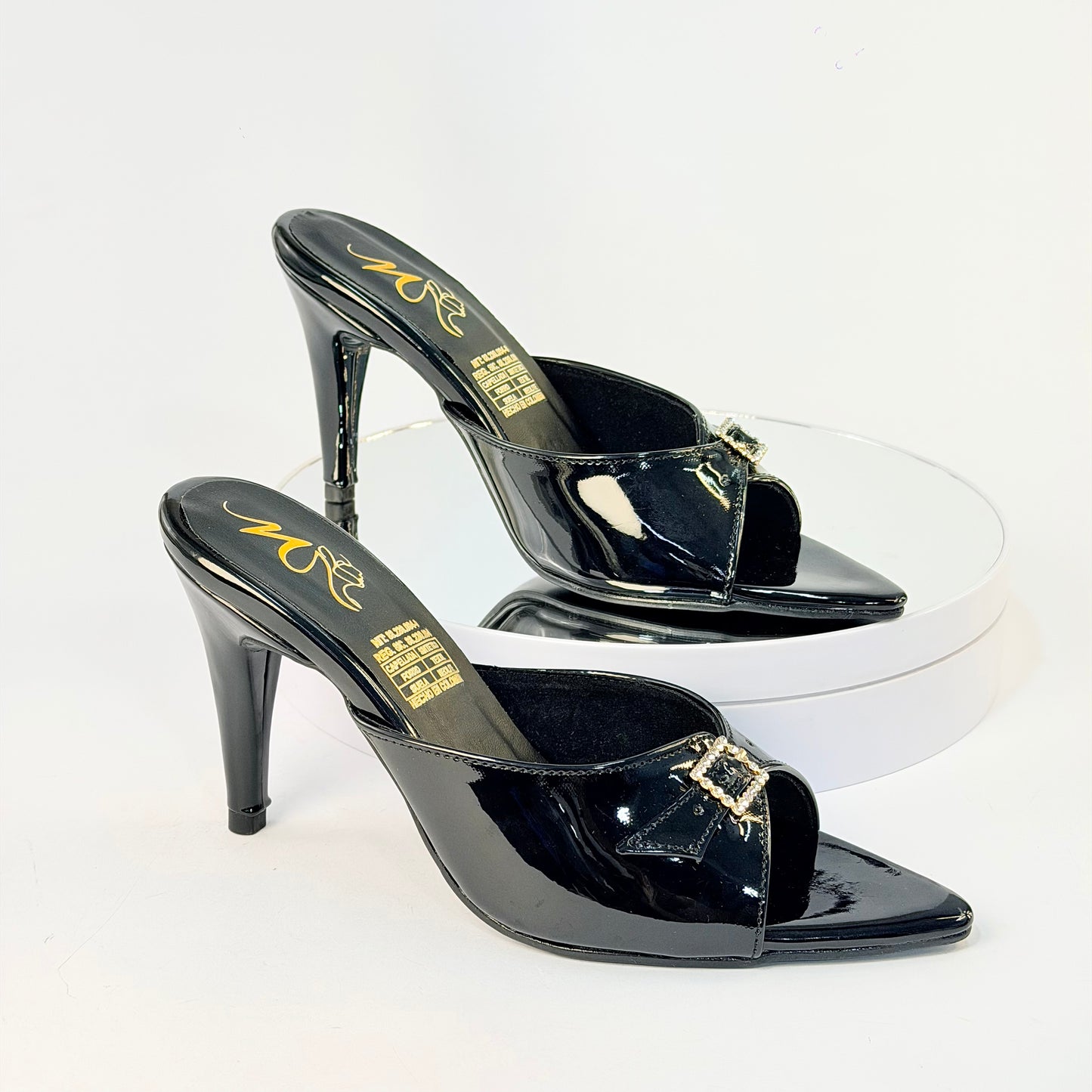 Tacones Negro Milagros Moda