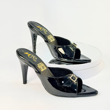Tacones Negro Milagros Moda