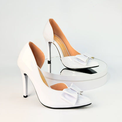 Tacones Blanco Milagros Moda