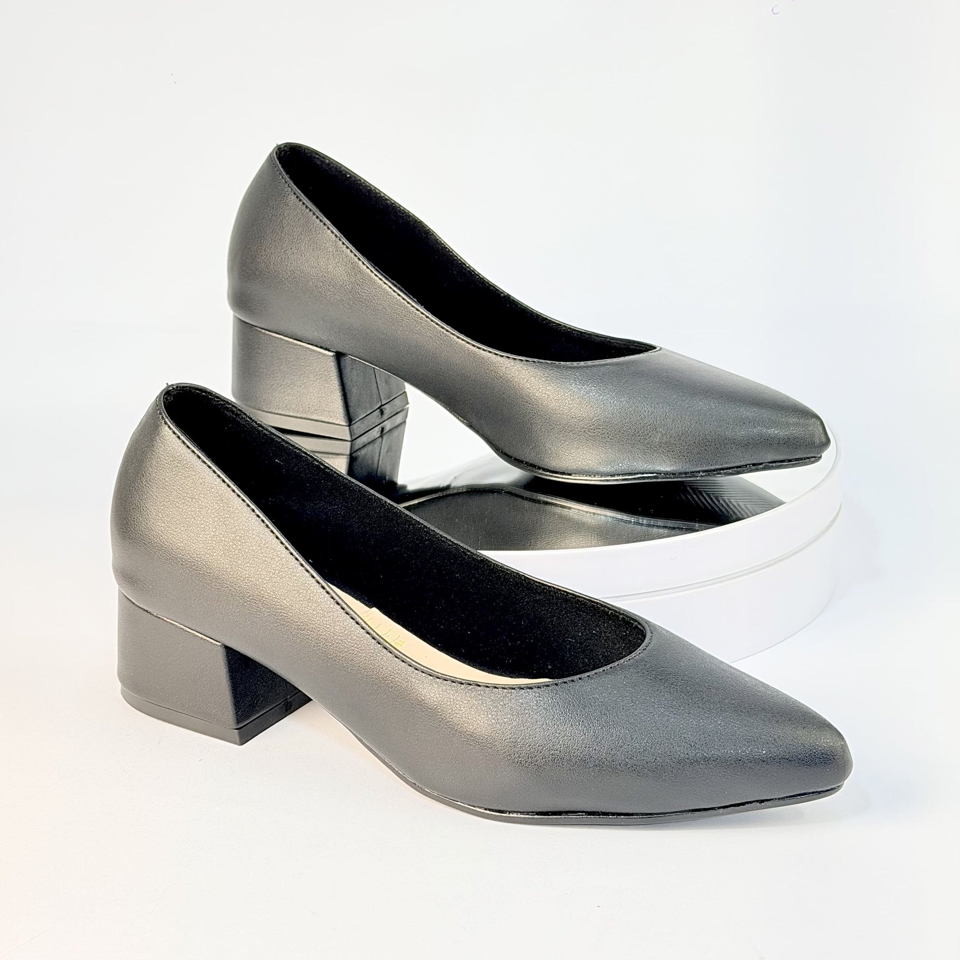 Tacones Negro Milagros Moda