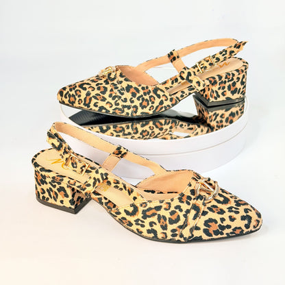 Tacones Animal Print Milagros Moda