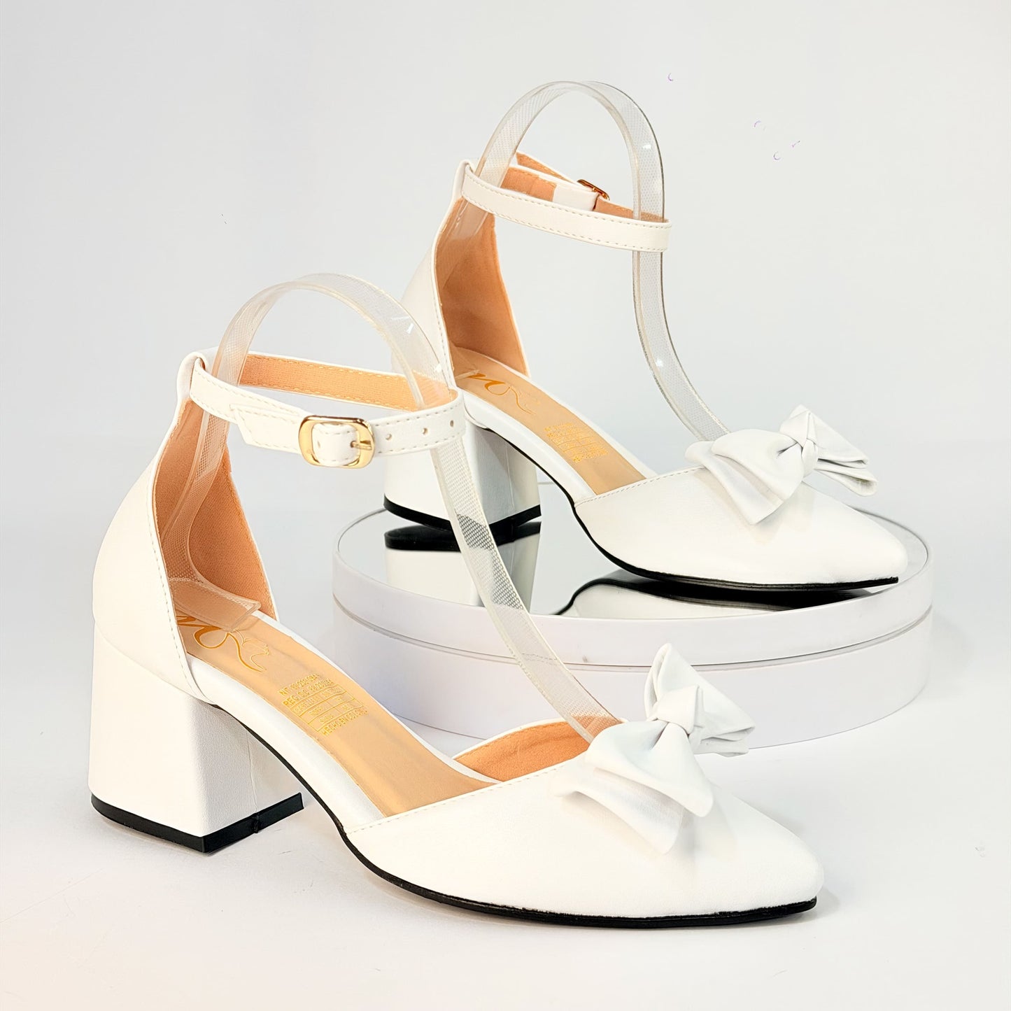 Tacones Blanco Milagros Moda