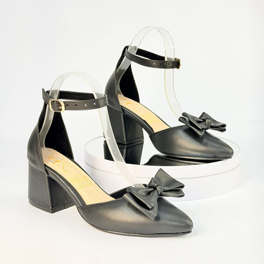Tacones Negro Milagros Moda