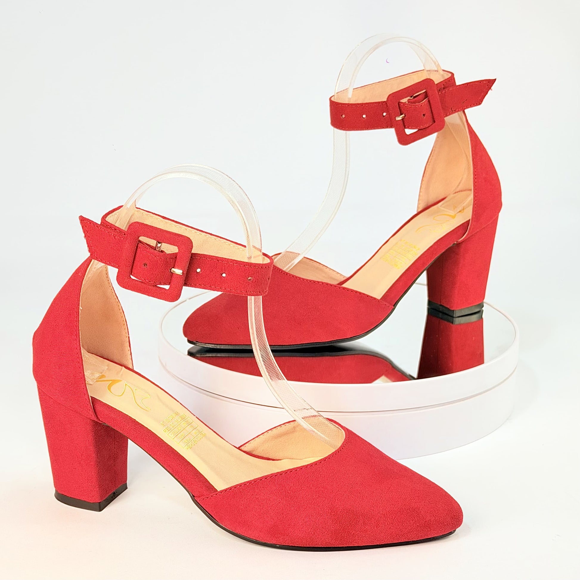 Tacones Rojo Milagros Moda
