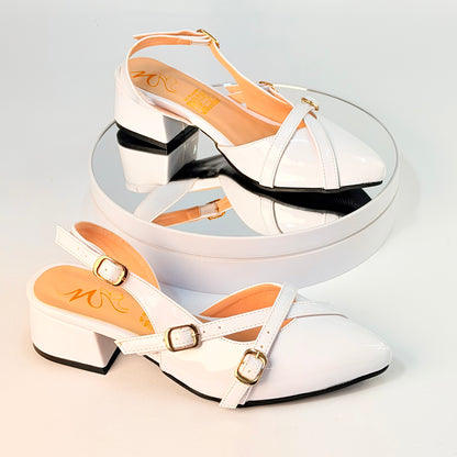 Tacones Blanco Milagros Moda
