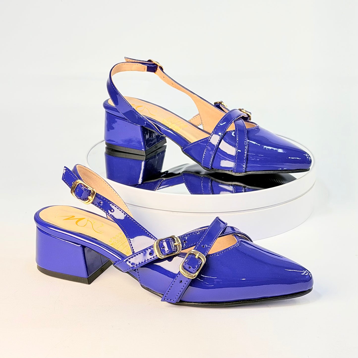 Tacones Azul Milagros Moda