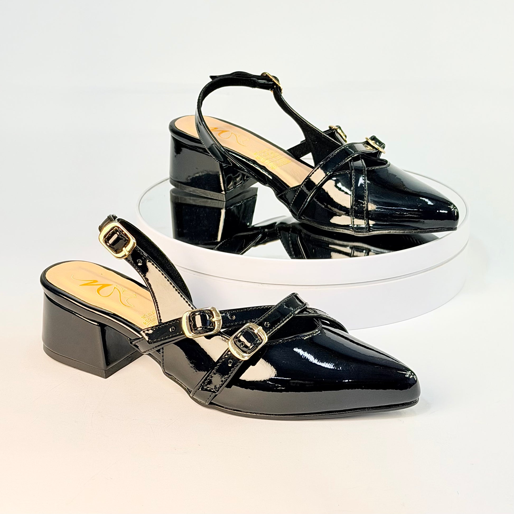 Tacones Negro Milagros Moda
