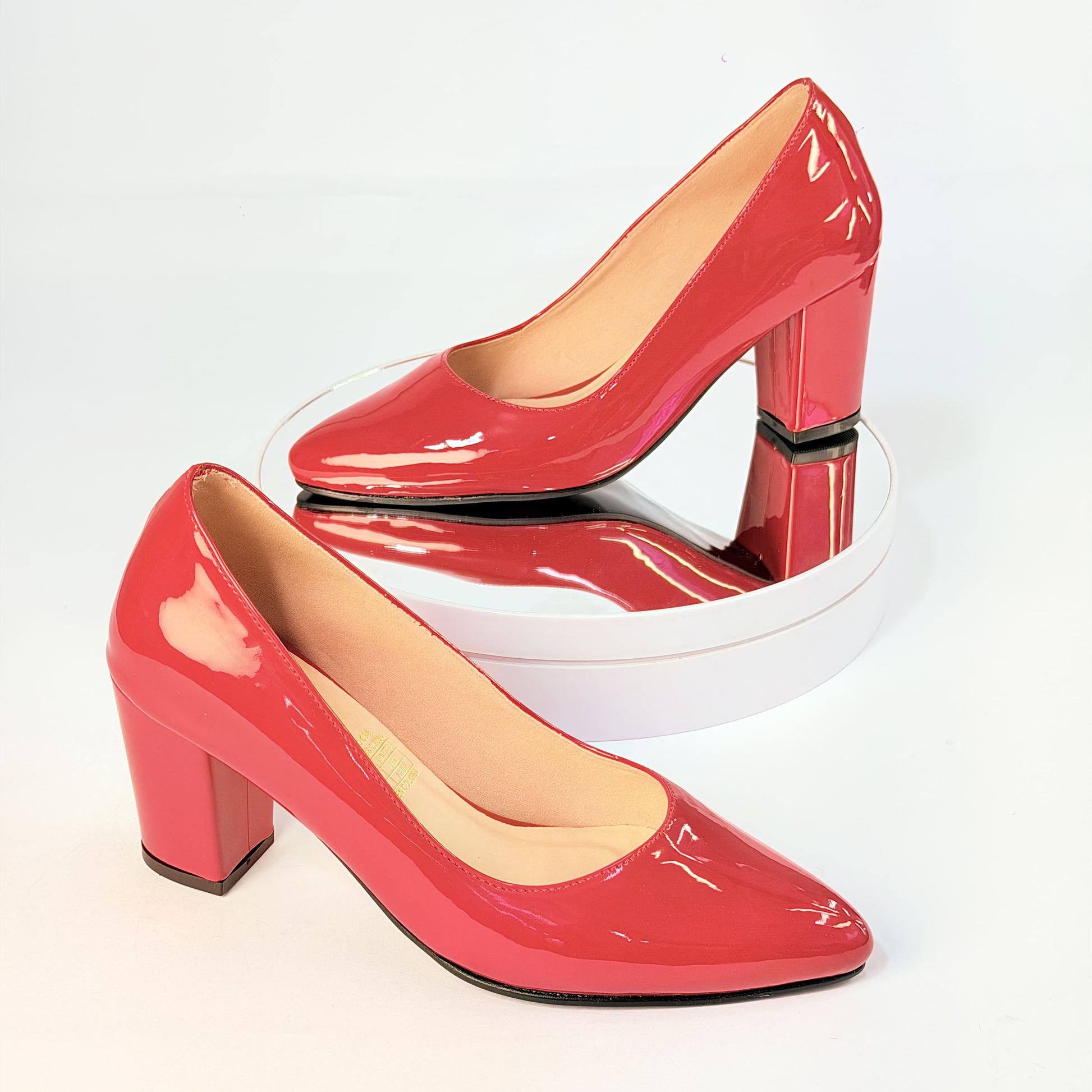 Tacones Rojo Milagros Moda