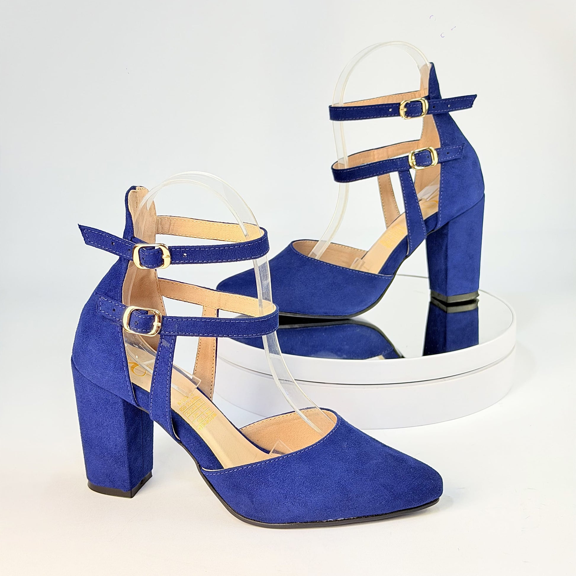 Tacones Azul Milagros Moda