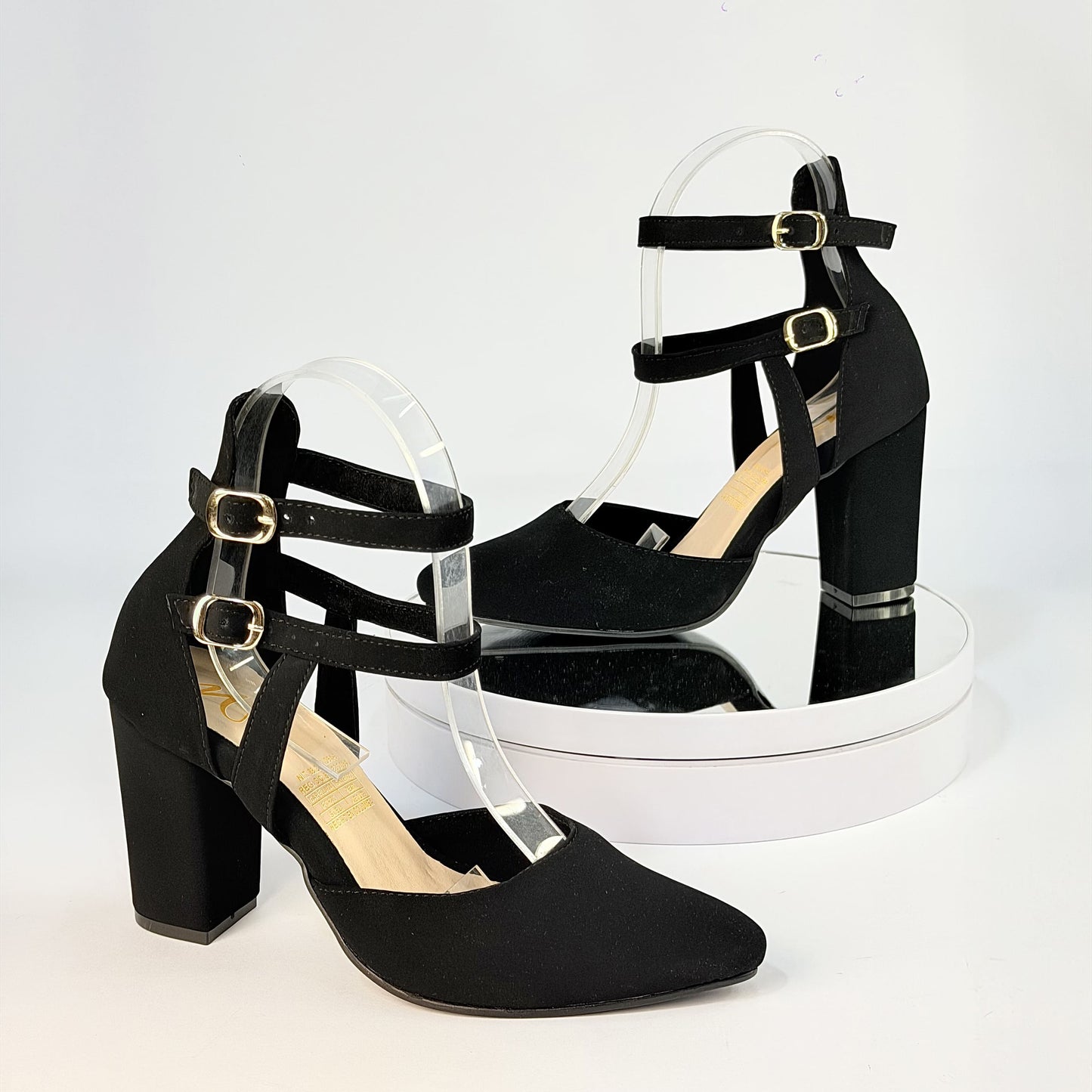 Tacones Negro Milagros Moda