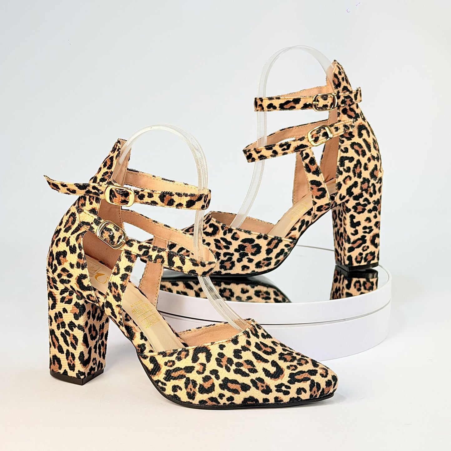 Tacones Animal Print Milagros Moda