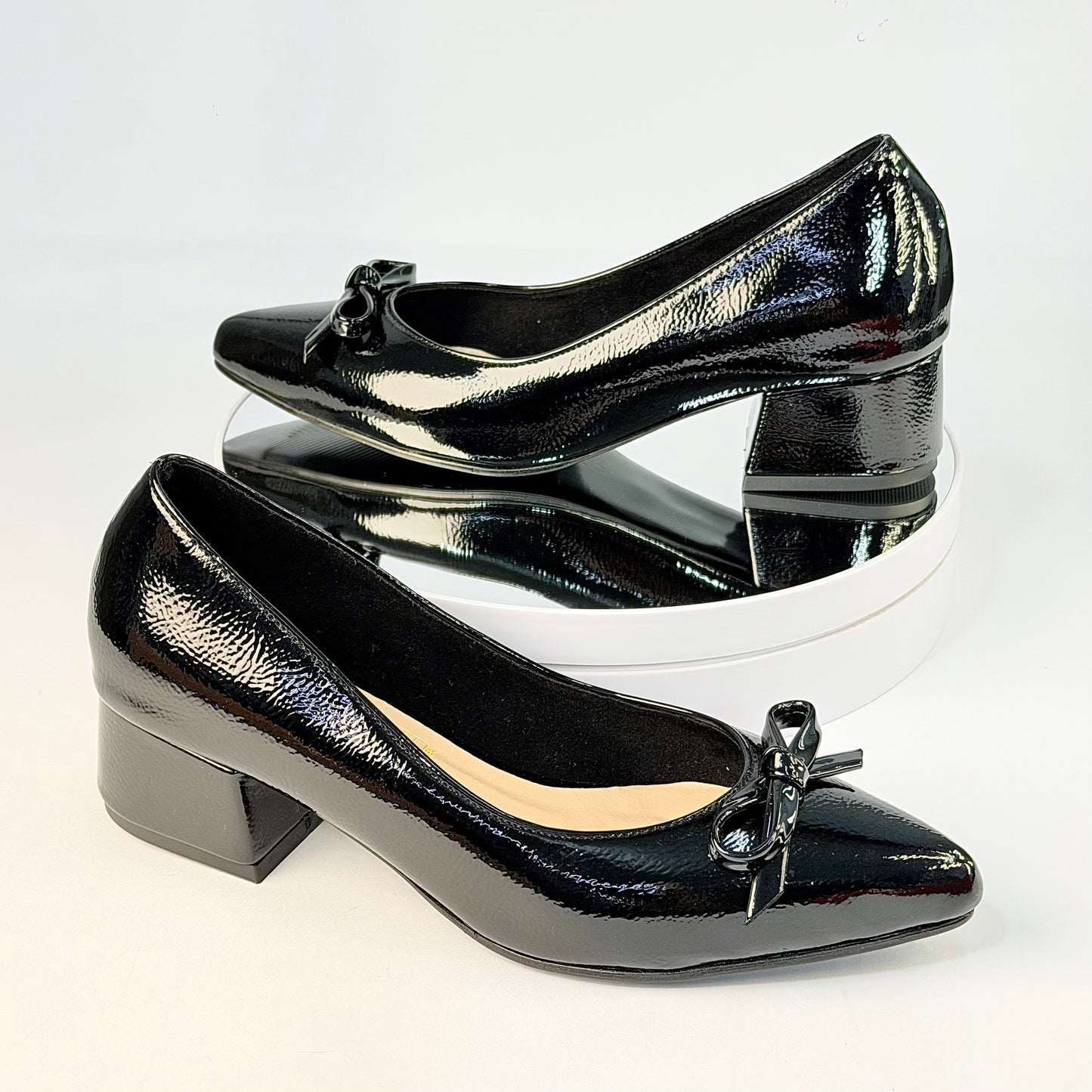 Tacones Negro Milagros Moda