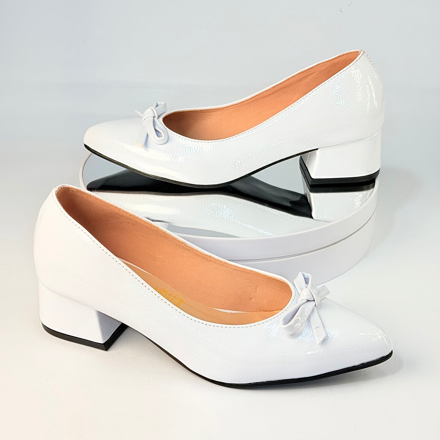 Tacones Blanco Milagros Moda