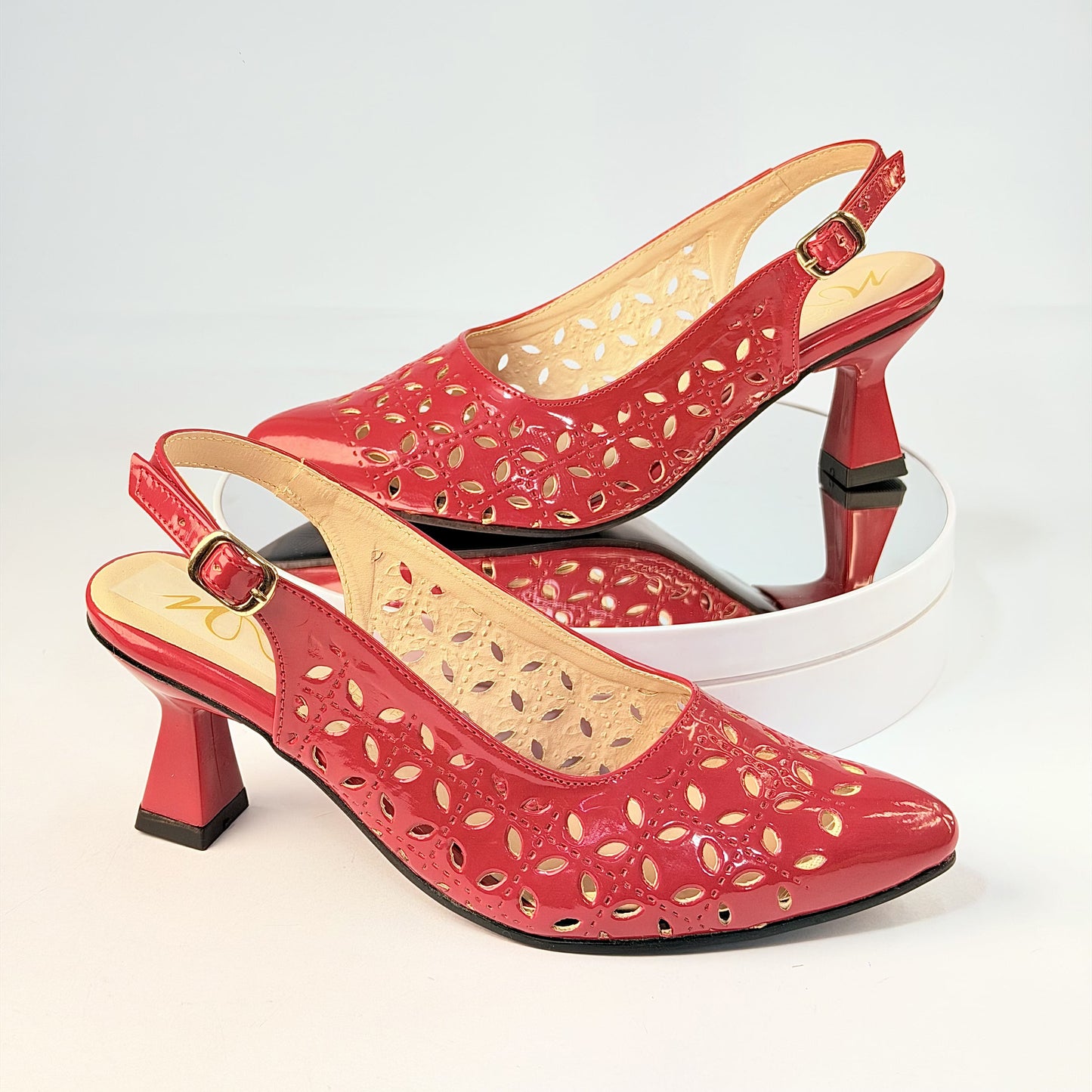 Tacones Rojo Milagros Moda