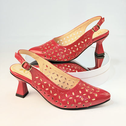 Tacones Rojo Milagros Moda